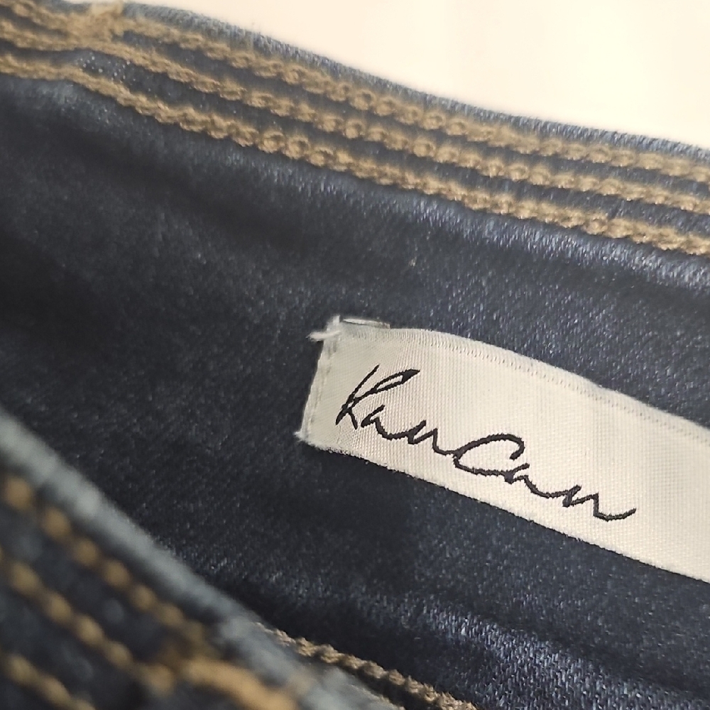 KanCan Dark Indigo Boot Cut Jeans - Picture 2 of 5